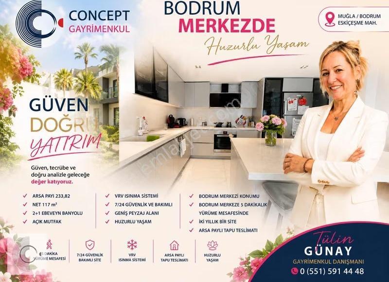 Bodrum Eskiçeşmede Merkezi Konumda | 2+1 Lüks Site Rezidans - Görsel 11