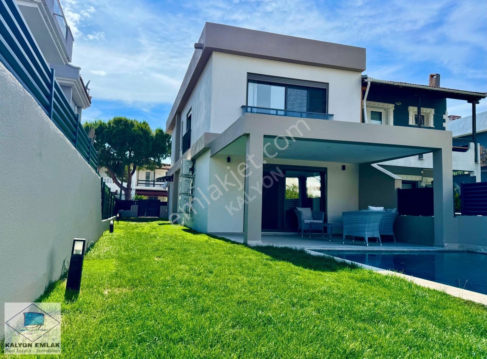 Kalyon'dan Alaçatı'da Kiralık Yepyeni Eşyalı Sıfır Havuzlu Villa - Görsel 3