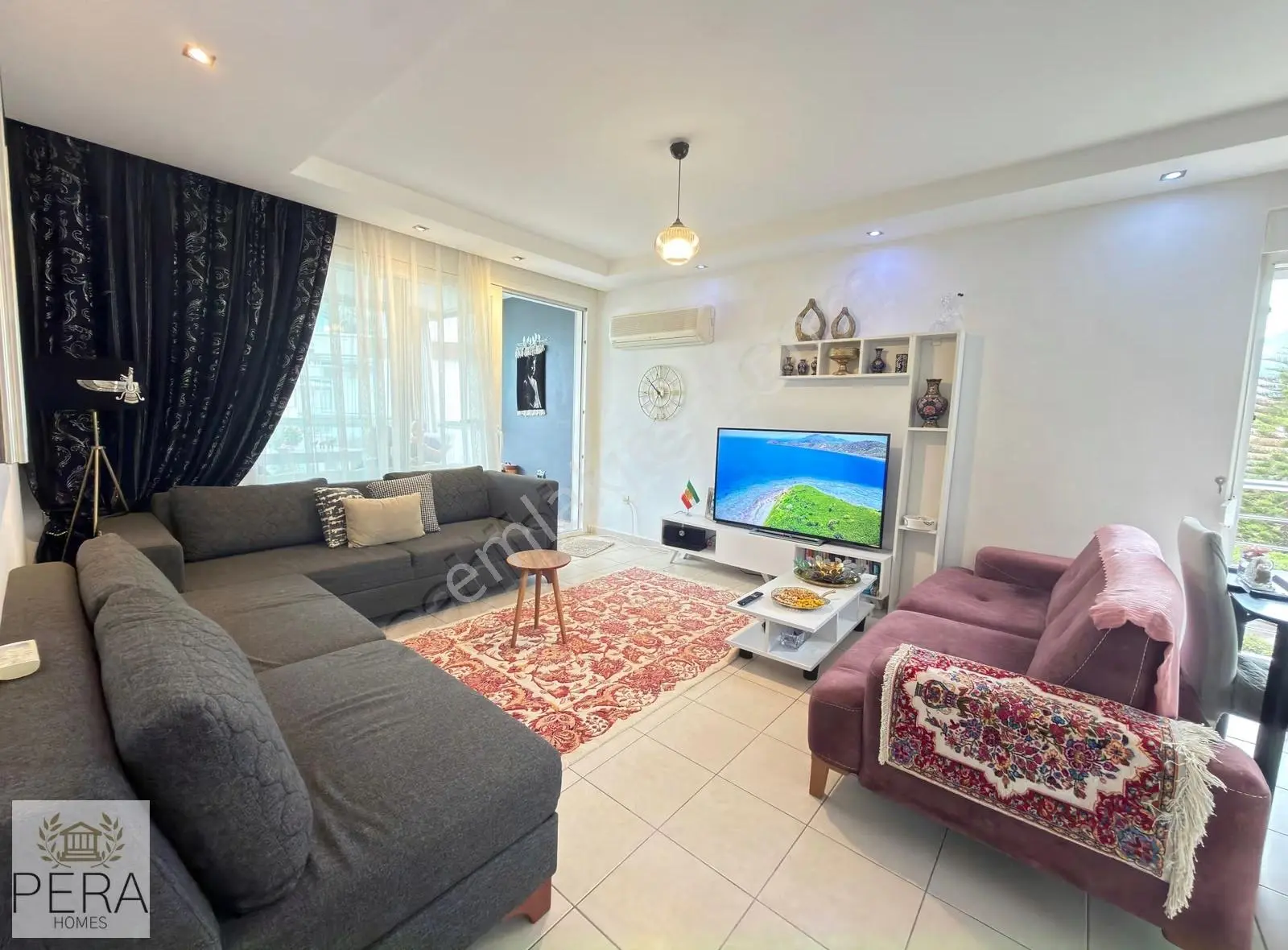 Alanya Oba Site İçi Eşyalı 2+1 Satılık Daire
