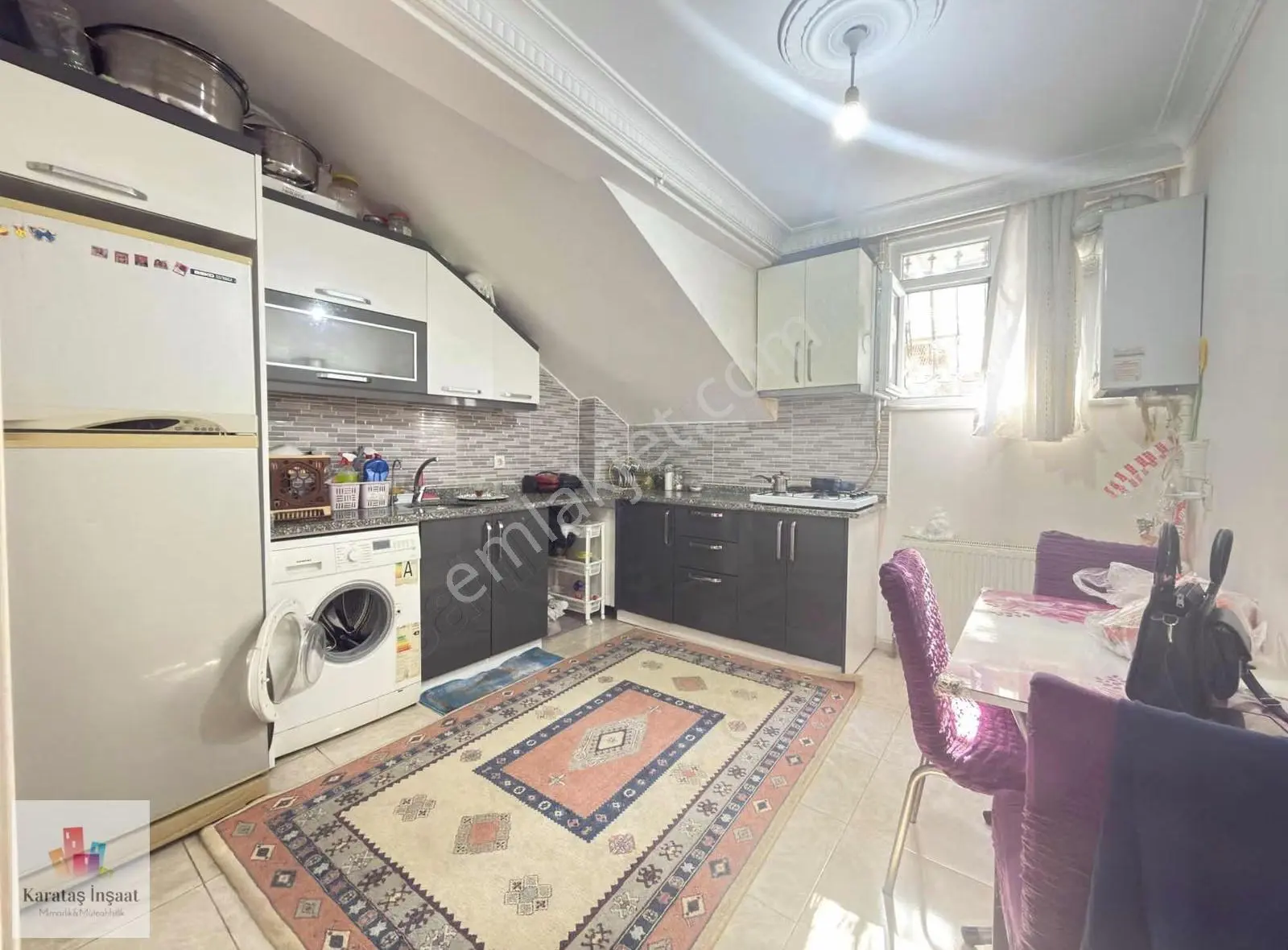 Karataş'tan Meydan'da Ön Cephe Geniş Mutfak 2+1 80 M² Bahçe Kat - Görsel 5