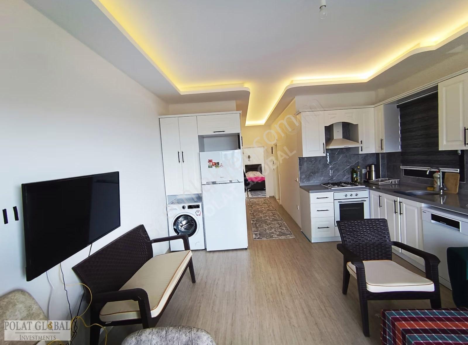 Full Panoramik Deniz & Şehir Manzaralı Eşyalı 1+1 Lüks Daire - Görsel 7
