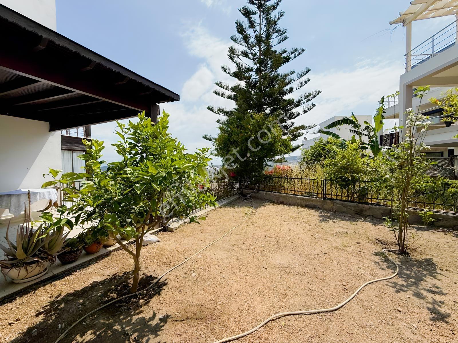 Bodrum Gündoğan Plajlı Sitede Deniz Manzaralı Yazlık - Görsel 11