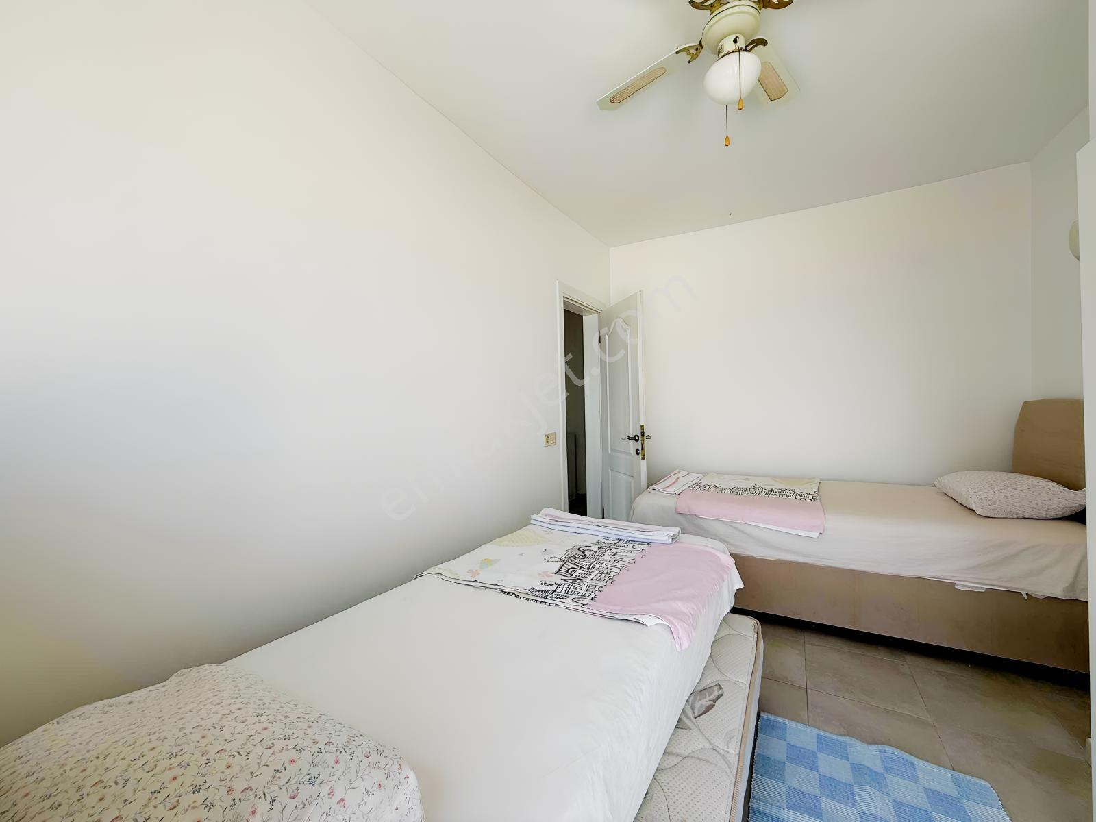 Bodrum Gündoğan Plajlı Sitede Deniz Manzaralı Yazlık - Görsel 18