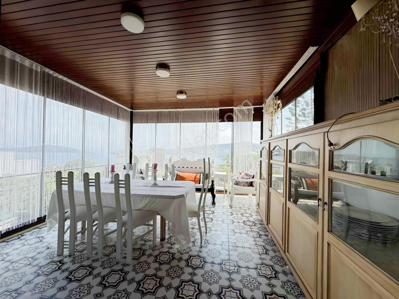 Bodrum Gündoğan Plajlı Sitede Deniz Manzaralı Yazlık - Görsel 22