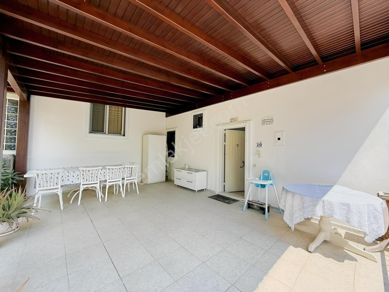 Bodrum Gündoğan Plajlı Sitede Deniz Manzaralı Yazlık - Görsel 12