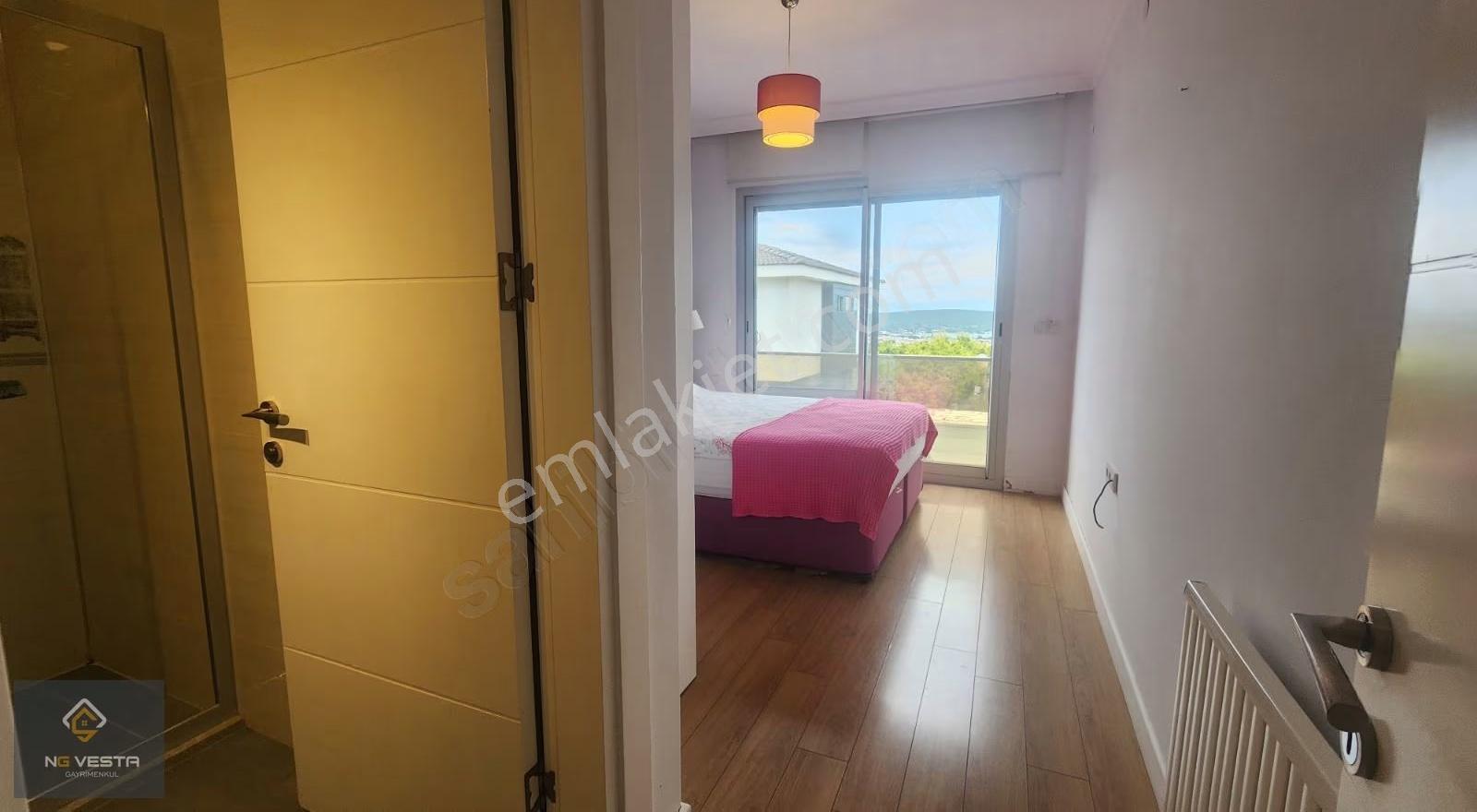 Çeşme Reisdere'de Müstakil Havuzlu Eşyalı Kiralık Villa - Görsel 30