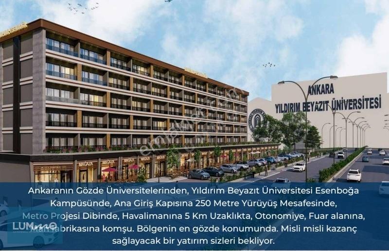 Lummo'dan Üniversite Yanı Bulvar Üzeri 1+1 Sıfır Daireler - Görsel 18