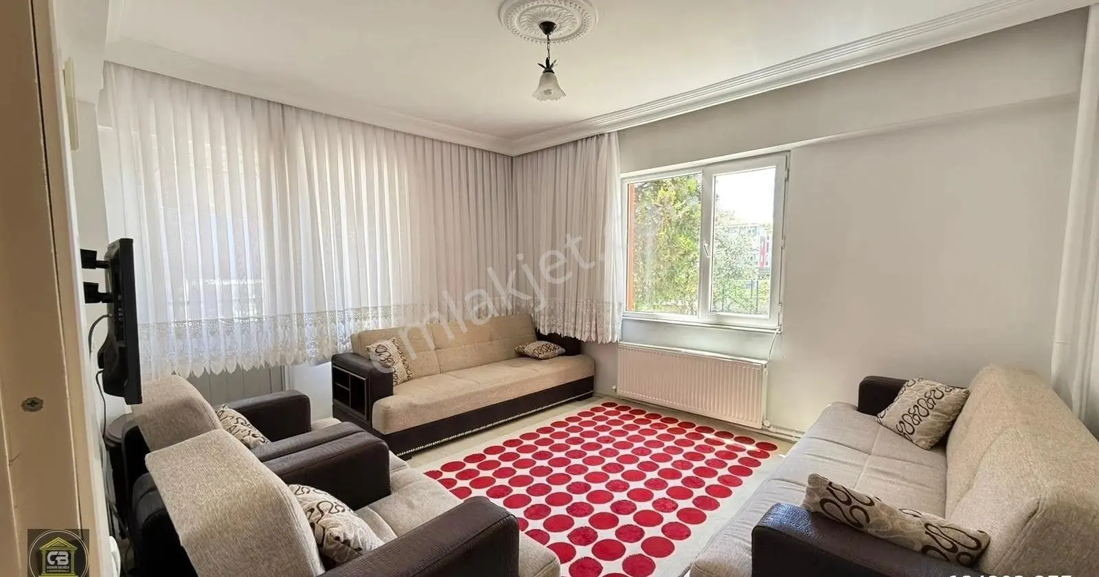 Baloğlu Gayrimenkul'den Merkezi Konumda 3+ 1 Doğalgazlı Ful Eşyalı Kiralık Daire - Görsel 5