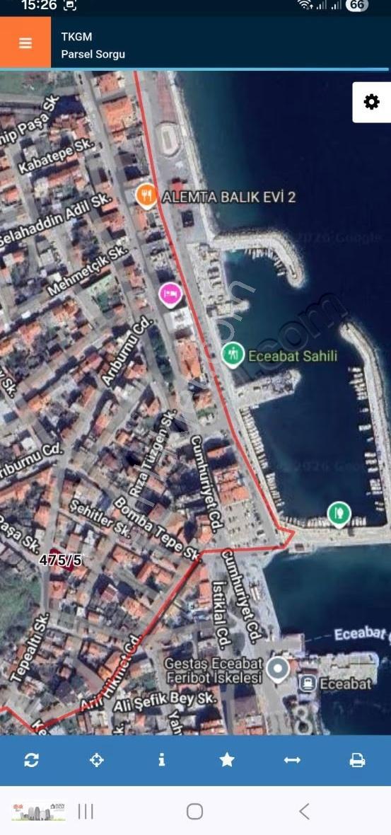 Han Emlak Otomotiv'den Eceabat Kemalpaşa Mahallesinde 188m2 Arsa - Görsel 2