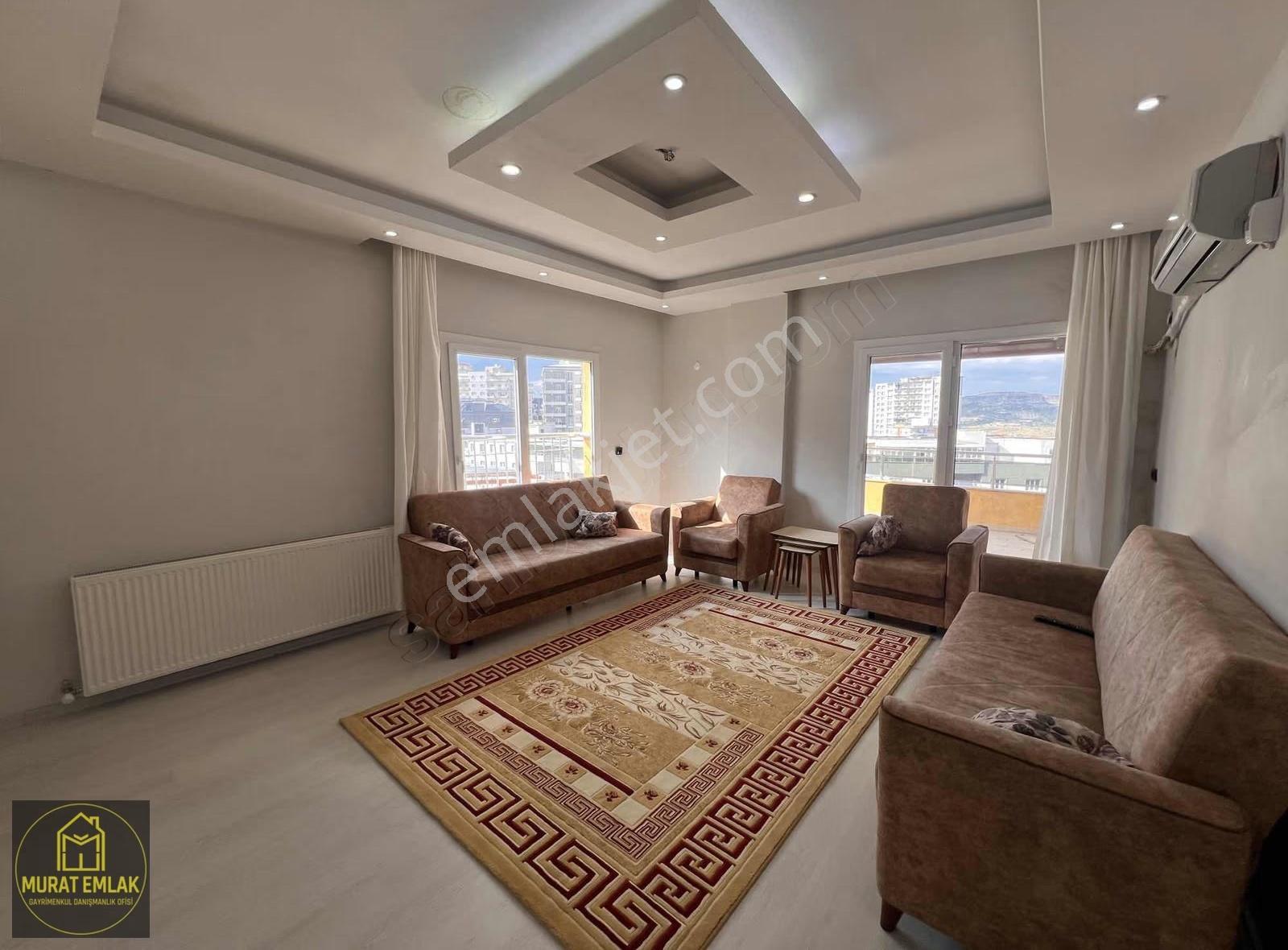 Murat Emlaktan Geniş Teraslı Lüks Eşyalı 2+1 Dairemiz Kiralıktır