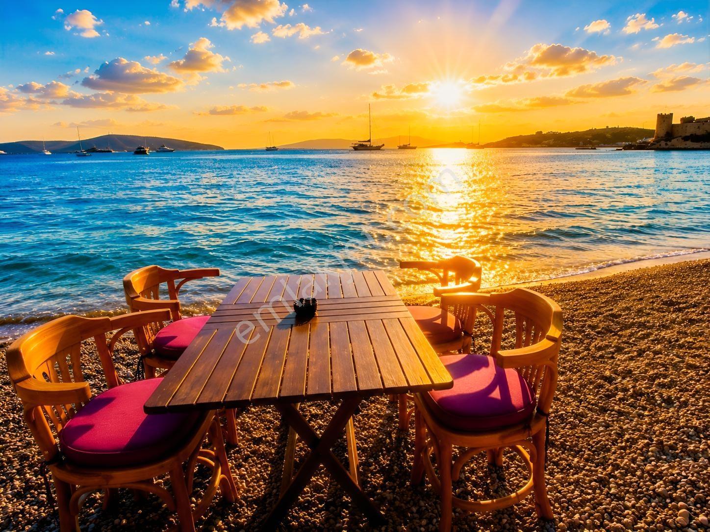 Bodrum Kumbahçe Deniz Manzaralı 2+1 Daire, Plaja 300m, Havuzlu - Görsel 11
