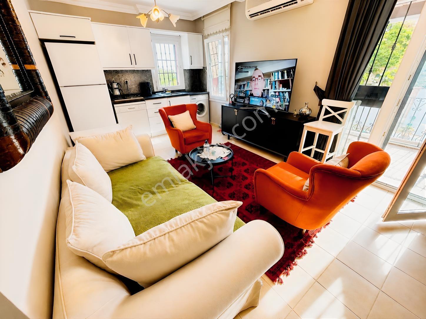 Bodrum Kumbahçe Deniz Manzaralı 2+1 Daire, Plaja 300m, Havuzlu - Görsel 5