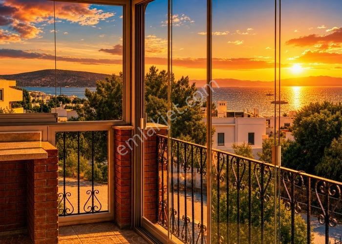 Bodrum Kumbahçe Deniz Manzaralı 2+1 Daire, Plaja 300m, Havuzlu - Görsel 16
