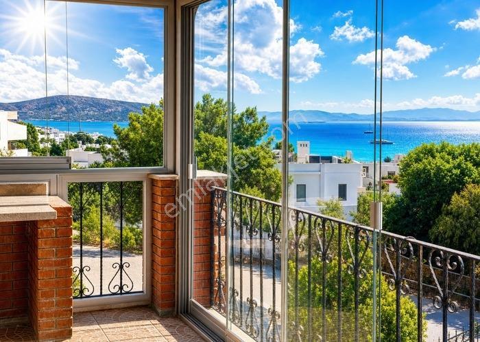 Bodrum Kumbahçe Deniz Manzaralı 2+1 Daire, Plaja 300m, Havuzlu - Görsel 17