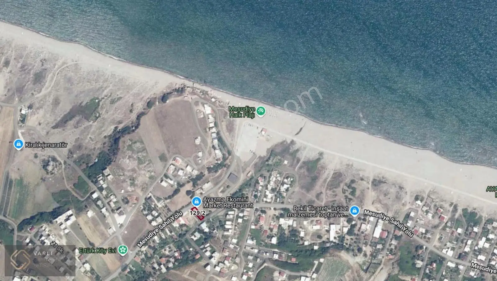 Mudanya Mesudiye'de Denize 200 Metre Yola Cephe 209 M² Tarla - Görsel 2