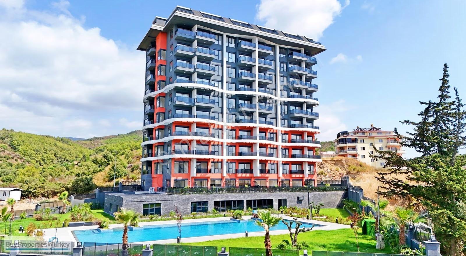 Alanya Demirtaş'da Satılık 1+1 Havuz Ve Deniz Manzaralı Daireler