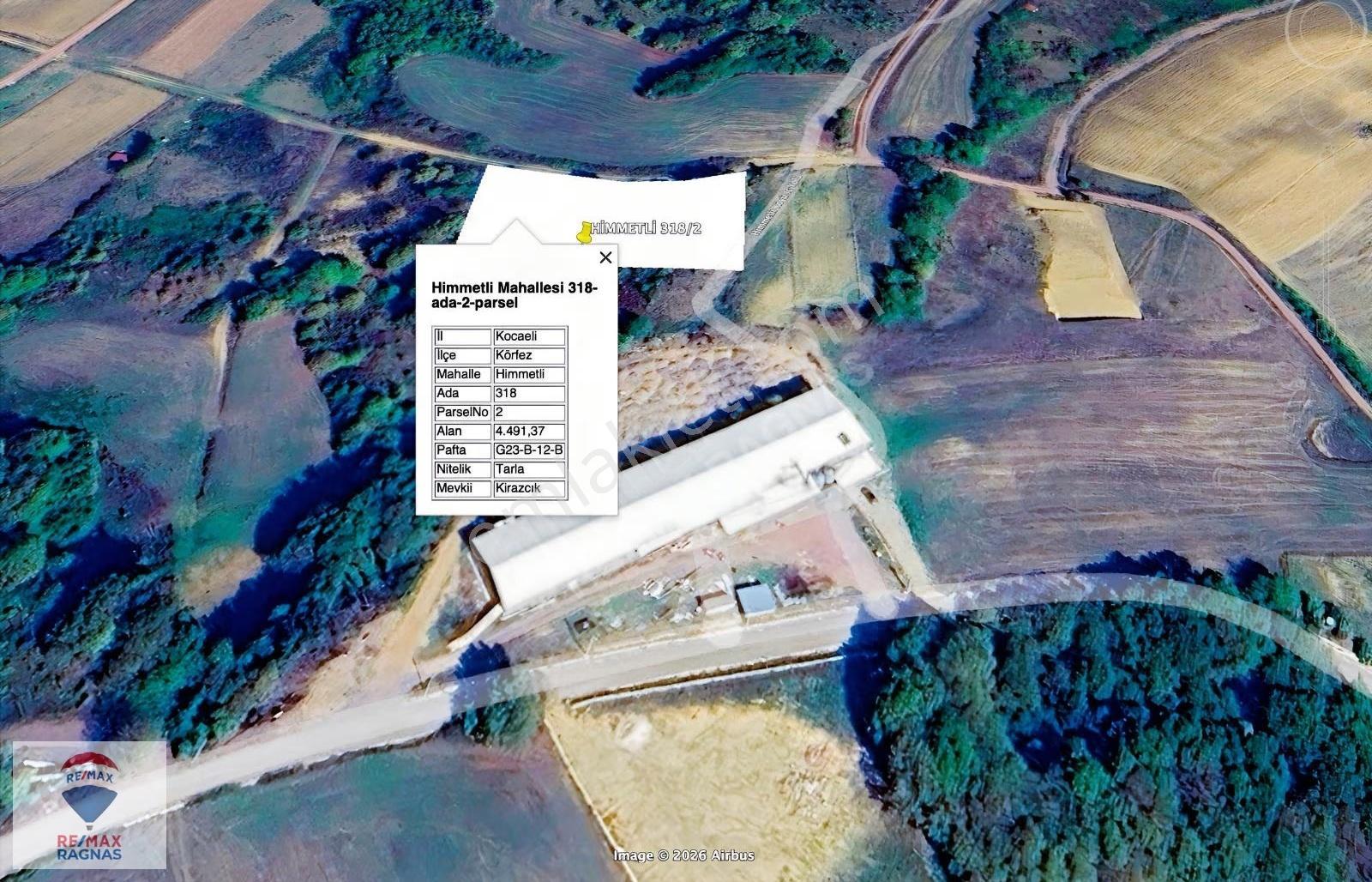 Kocaeli Körfez Himmetli Mh Asfalt 2 Parsel 4500m2 Satılık Tarla - Görsel 14