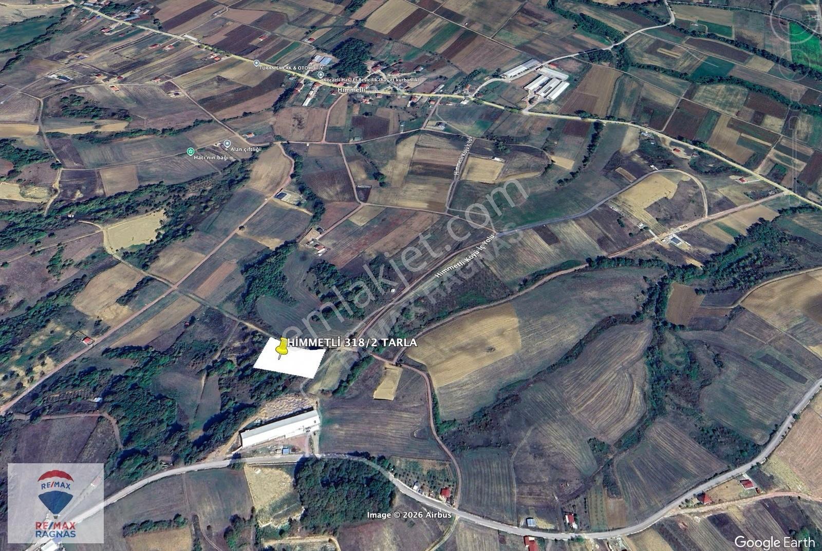 Kocaeli Körfez Himmetli Mh Asfalt 2 Parsel 4500m2 Satılık Tarla - Görsel 9