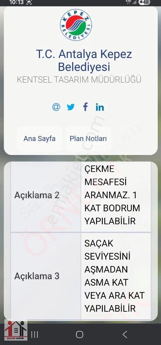 Varsak Altıayakta Ticari Sanayi İmarlı *depo* İmalathane *uygun - Görsel 6