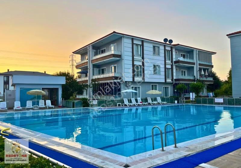 Havuzlu Sitede, Önü Açık, Mutfak Holde, Kombili 2+1 Yazlık Daire - Görsel 16