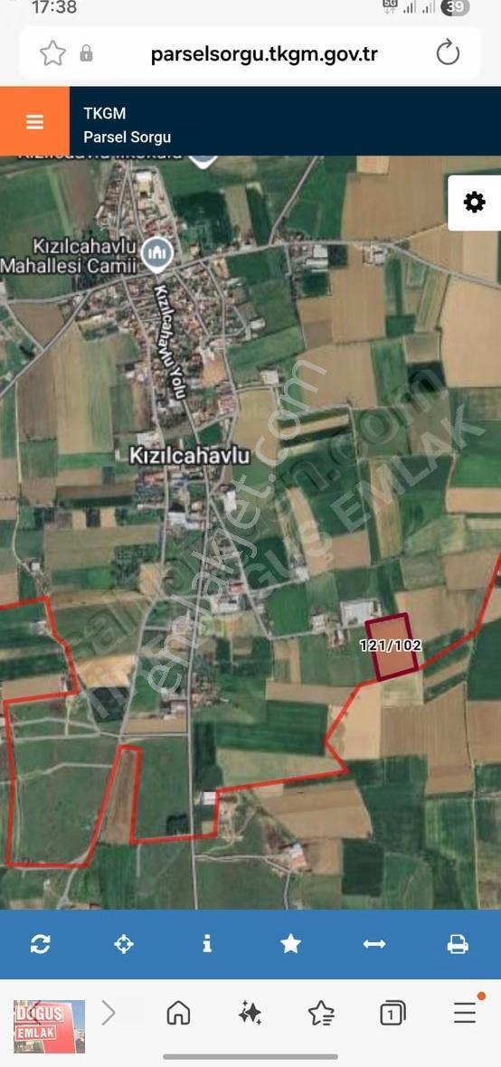 Kızılcahavlu'da Yola Cepheli 16.323 M² Satılık Tarla - Görsel 5