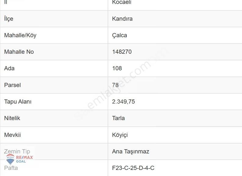 Kandıra Çalca Mah.2.349 M2 Kadasrto Yola Cephe Tarla - Görsel 7