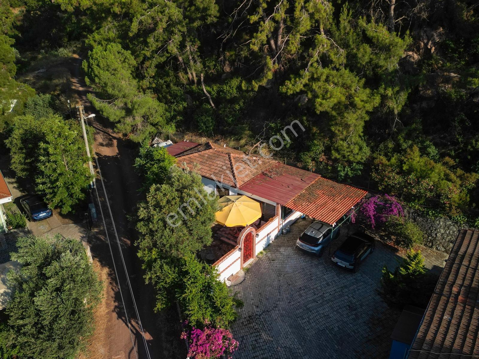 Marmaris Hisarönü Denize800m 1300m2 Eşsiz Arsada Müstakil Villa - Görsel 28