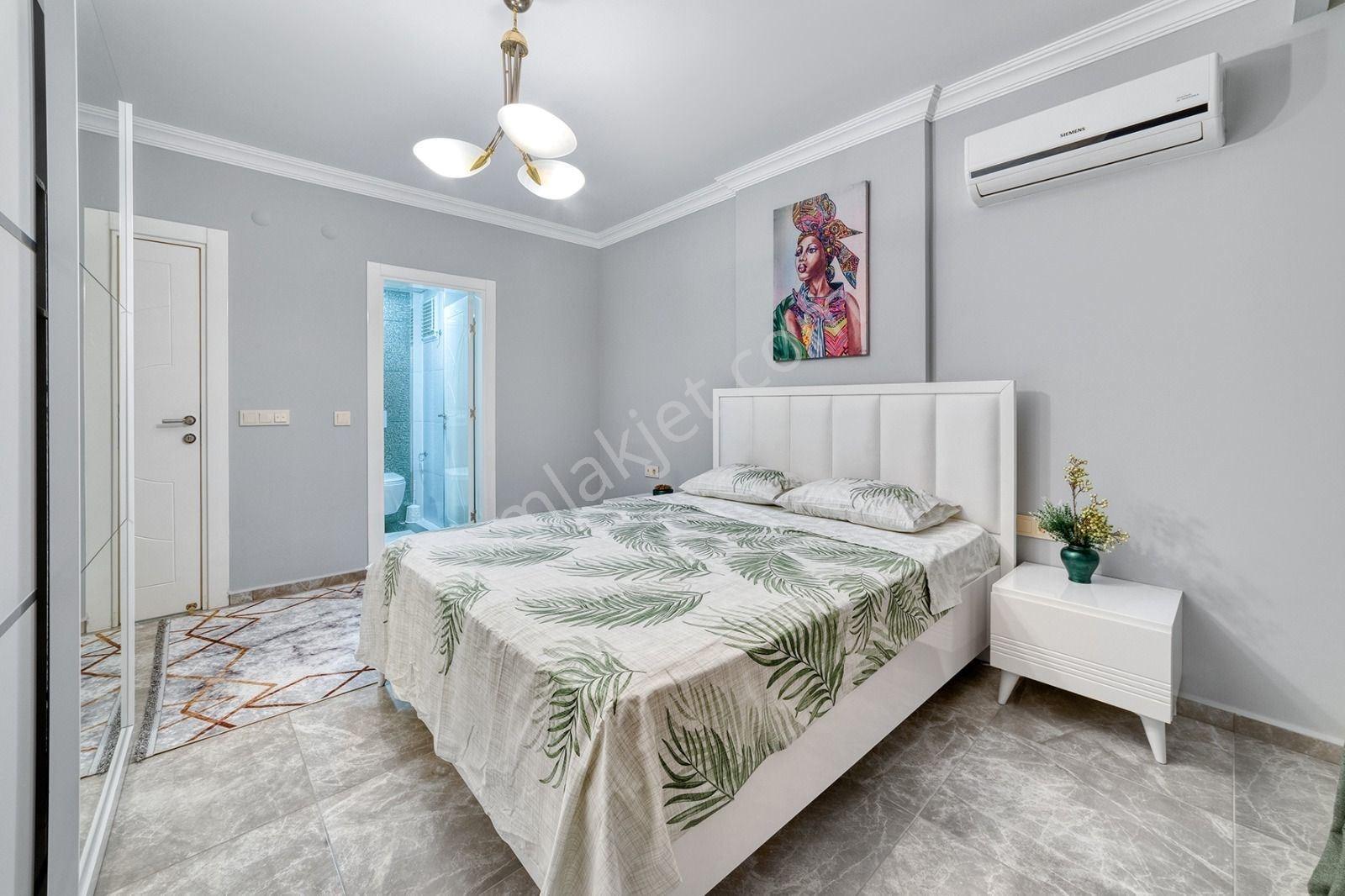 Alanya Cikcilli'de Satılık 2+1 Ultra Lüks Daire Site İçerisinde - Görsel 21