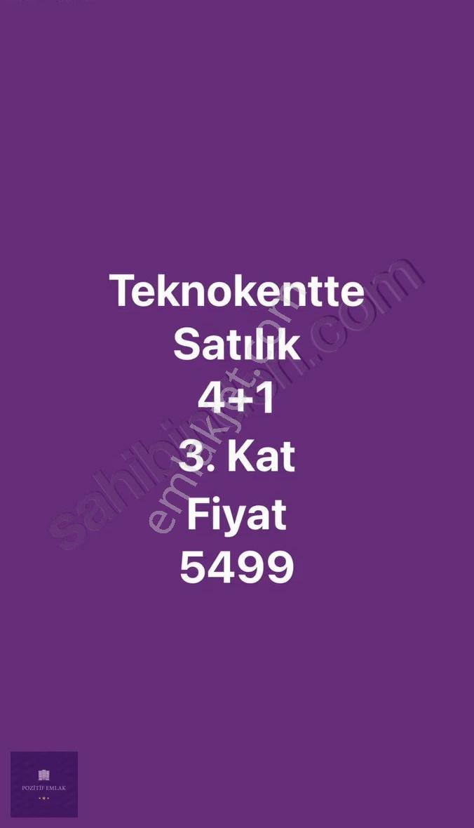 Satılık 4 + 1 Teknokent'te