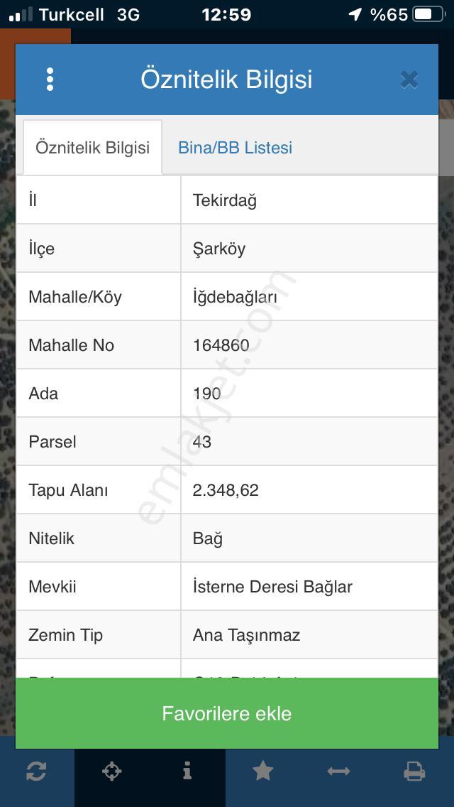 Şarköy De Işık Emlaktan İğdebağları Mah De 2400 M2 Zeytinlik - Görsel 16
