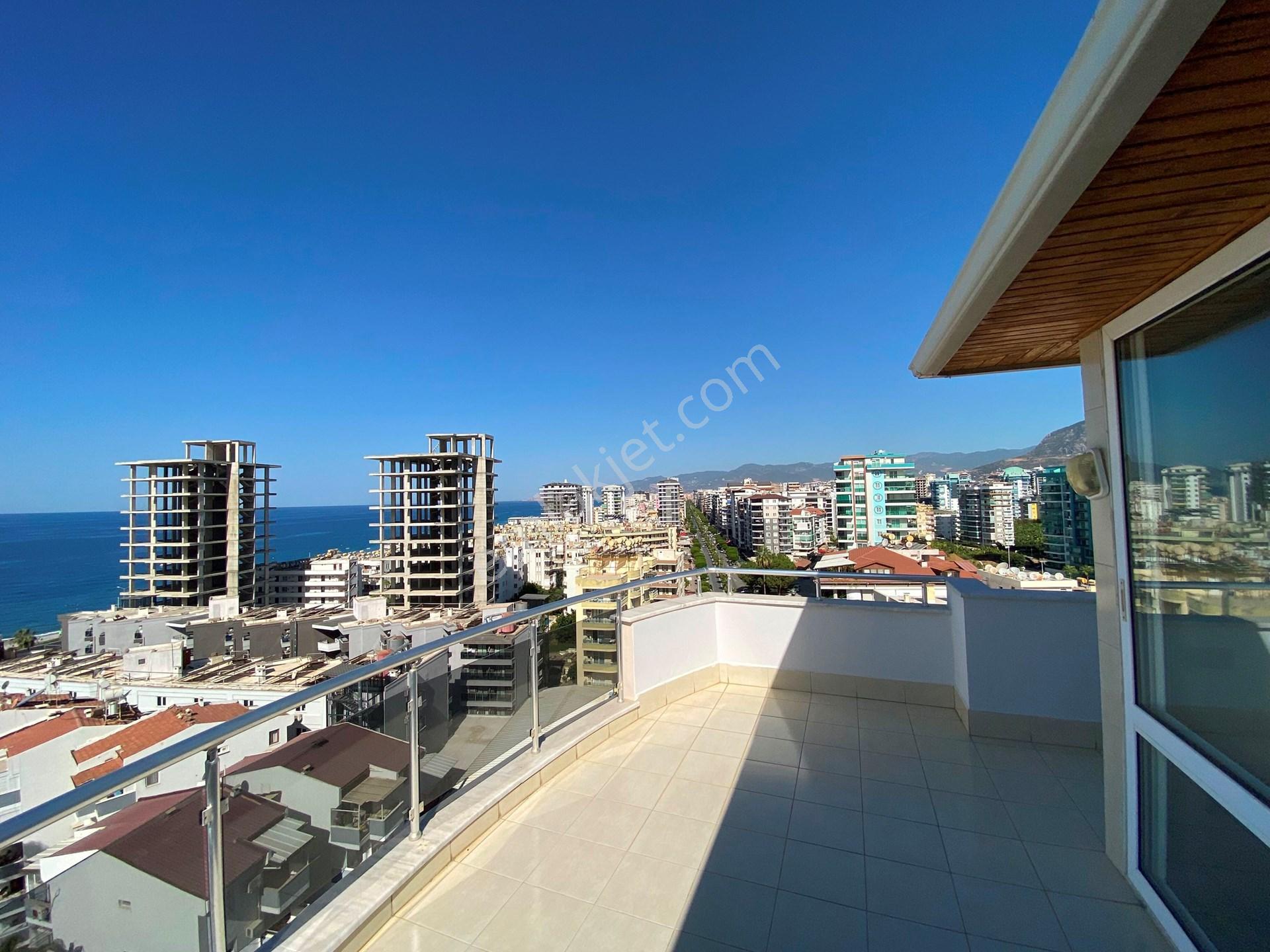 Alanya / Mahmutlar’da Panoramik Deniz & Dağ Manzaralı 3+1 Dubleks - Görsel 19