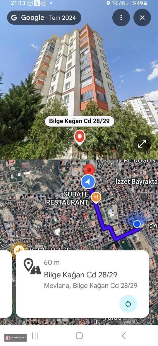 Talas Yenidoğanda Geniş Oturumlu Harika Konumlu Daire - Görsel 35