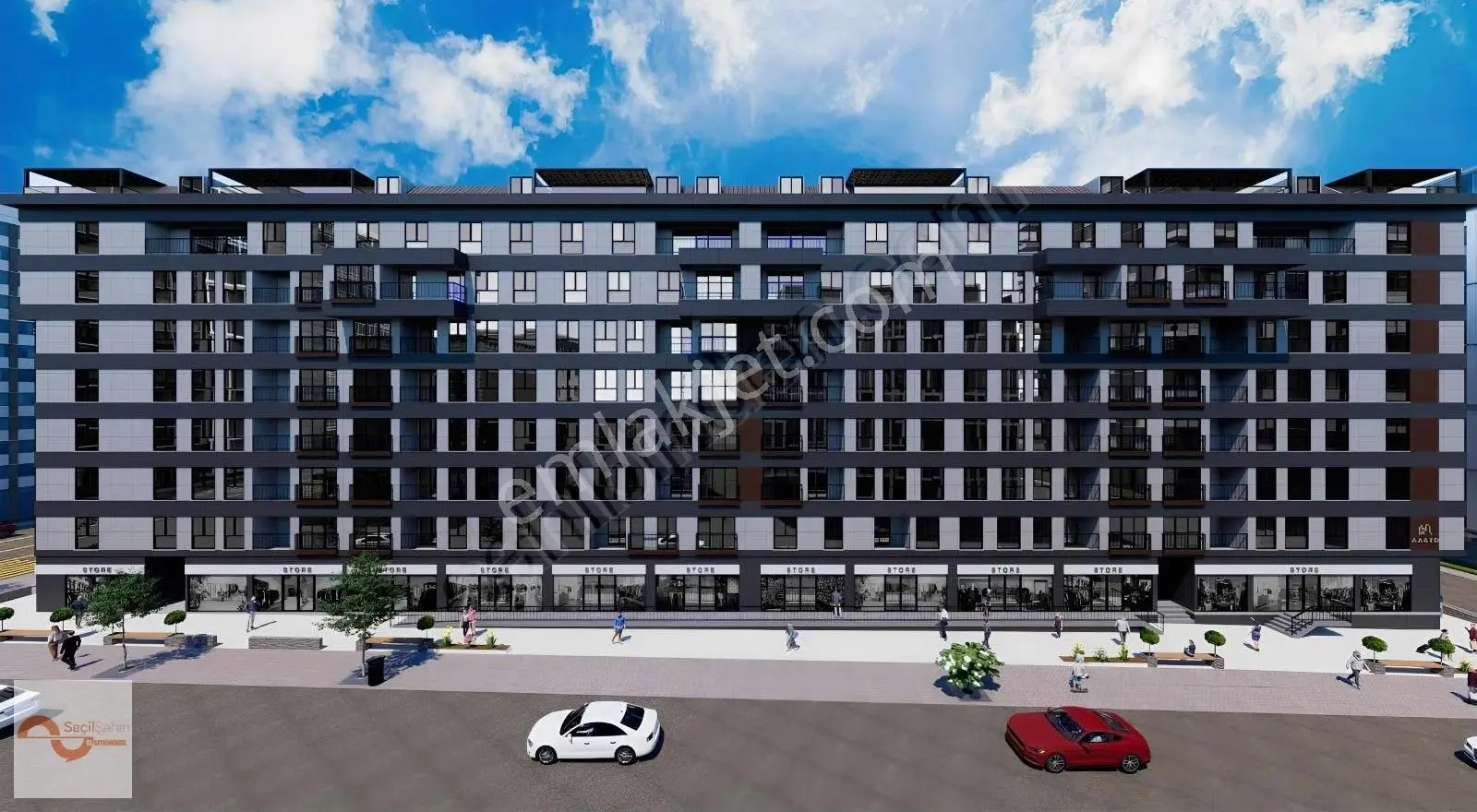 Avm Üstü Prestijli Konut Projesinde Satılık Daire - Görsel 2