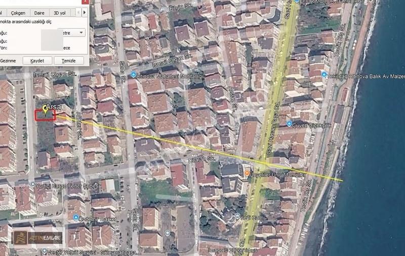 Tekirdağ/süleymanpaşa-yavuz Mh.5. Kat İmarlı*satılık"308m2."arsa - Görsel 2