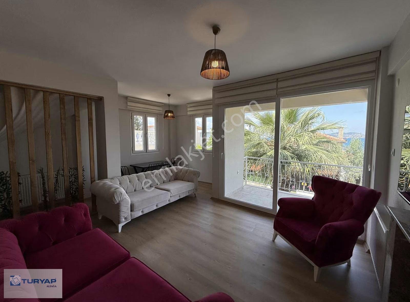 Yenifoça Da Deniz Manzaralı Satılık 3+1 Eşyalı Müstakil Villa - Görsel 23