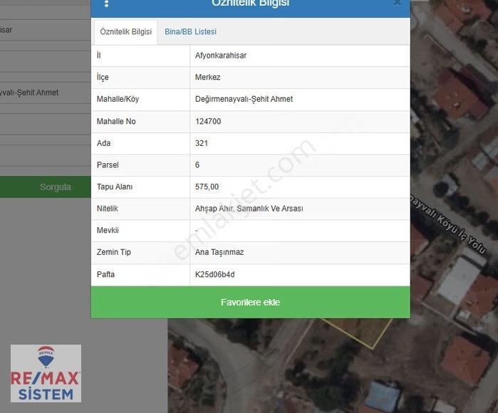 *afyon Merkez Değirmenayvalı'da Yatırımlık Köy İçi 575 M² Arsa* - Görsel 8