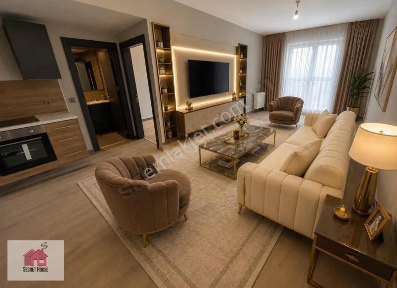 Secret House'dan Lux. Furnished 1+1 Apartment Within The Complex