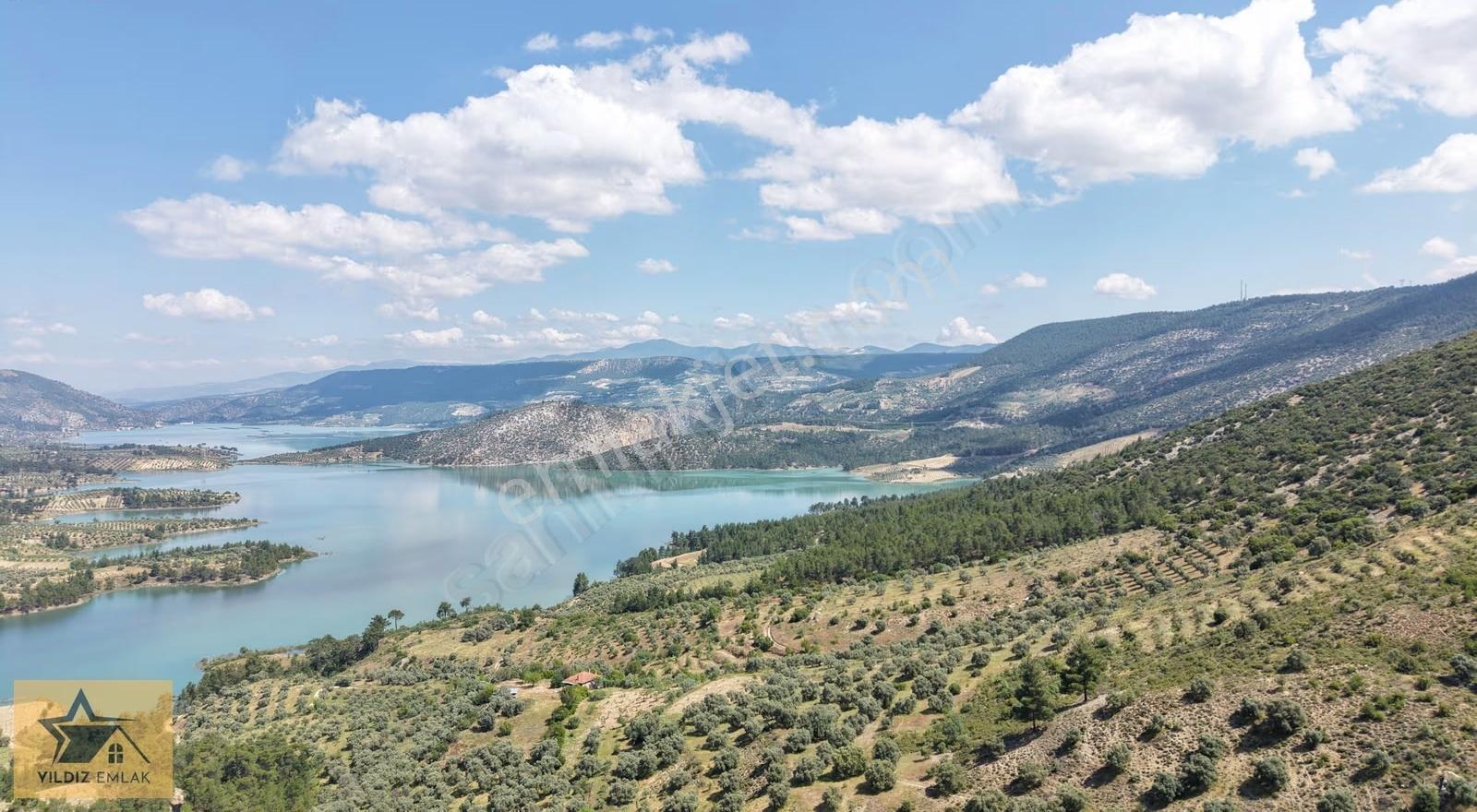 Aydın Bozdoğan Kemer Barajı Manzaralı Geniş Tarla Ve Kargir Ev - Görsel 9