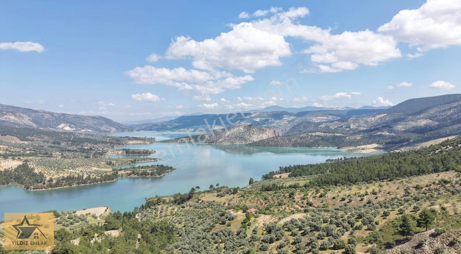 Aydın Bozdoğan Kemer Barajı Manzaralı Geniş Tarla Ve Kargir Ev - Görsel 14