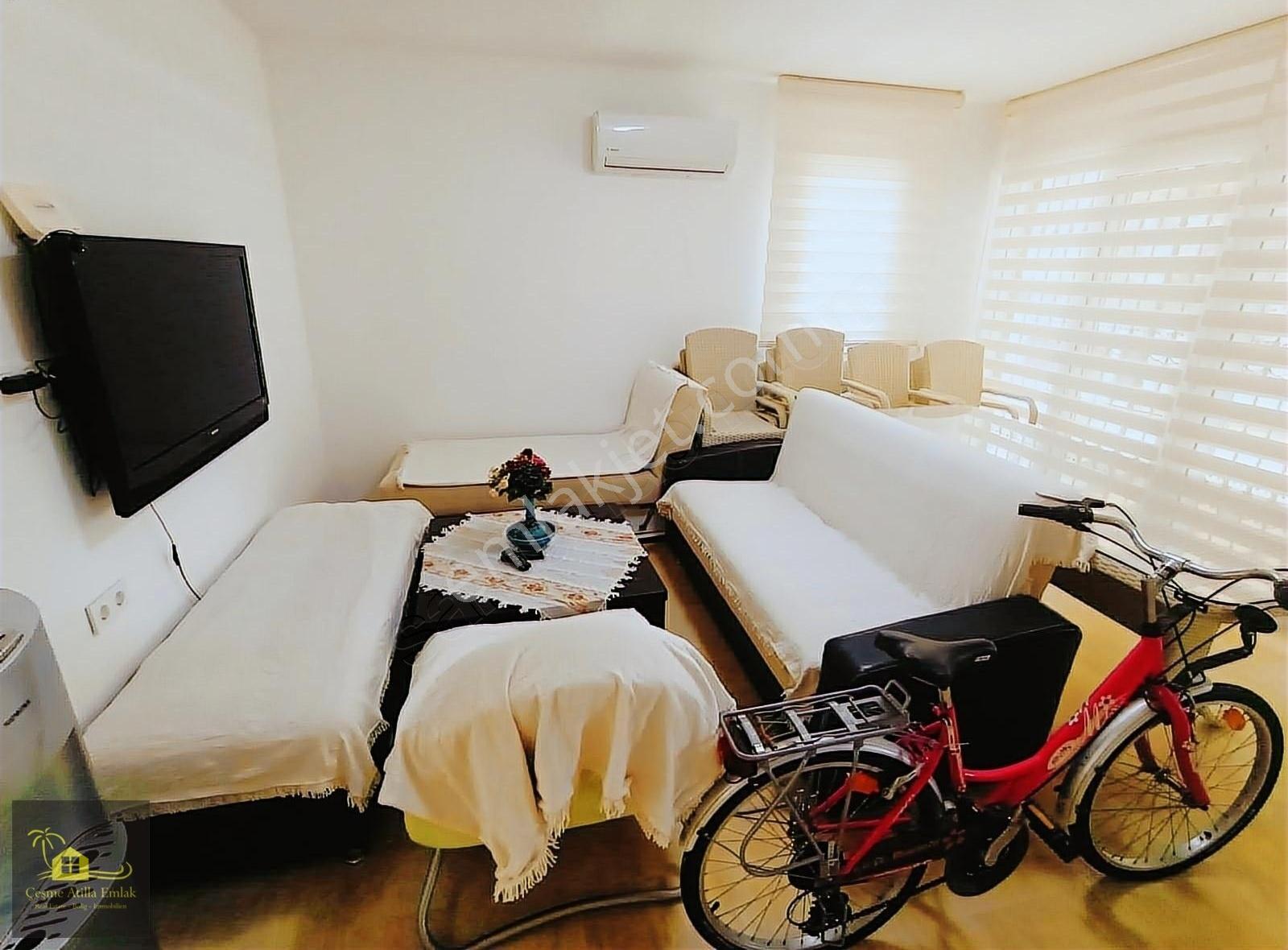 Çeşme Ilıca Oteller Bölgesinde Müstakil Havuzlu Kiralık - Görsel 15