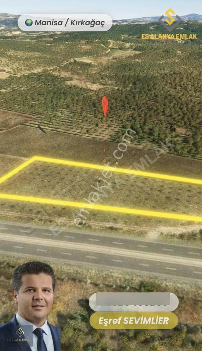 Satılık 6.573m² Arazi Manisa-kırkağaç