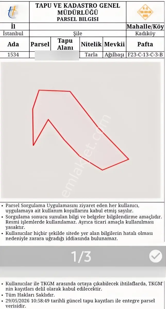 Remaxanka'dan Şile Kadıköyde Satılık Arsa - Görsel 2