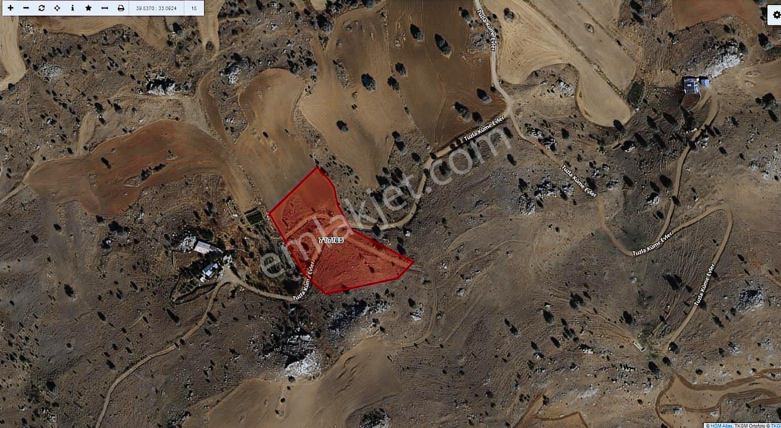 Mamak Kutludüğün-imar Doğandede Mevkii'nde 7.010.73m2 Tek Tapulu - Görsel 2