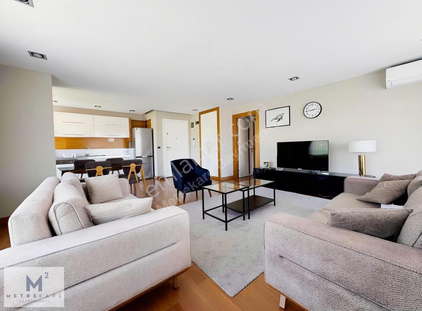 Göktürk Suıtes'te İstanbul Caddesi Üzeri Eşyalı 1+1 Kiralık