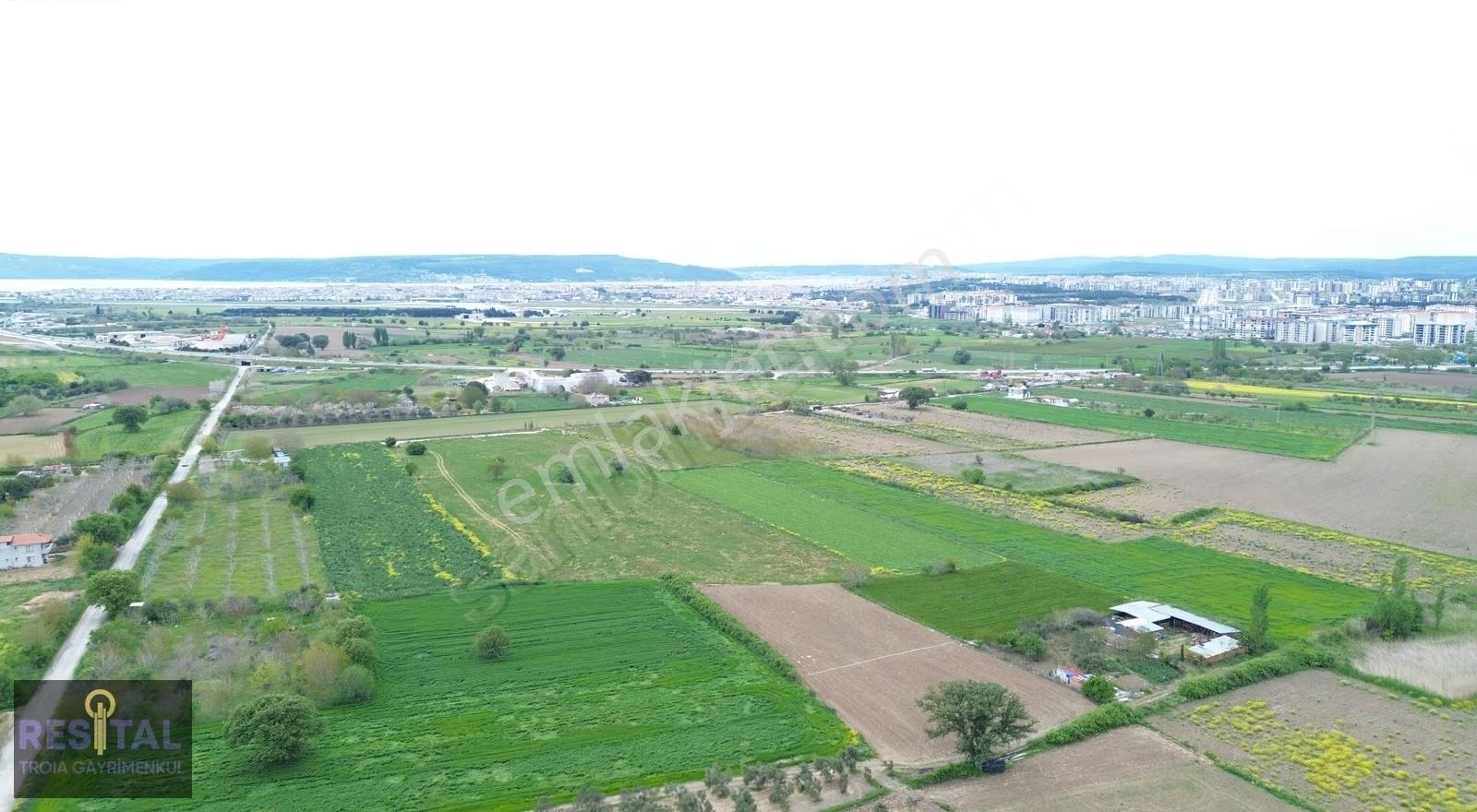 Çanakkale Sarıceli Köyünde Kadastral Yola Cepheli Satılık Tarla - Görsel 6