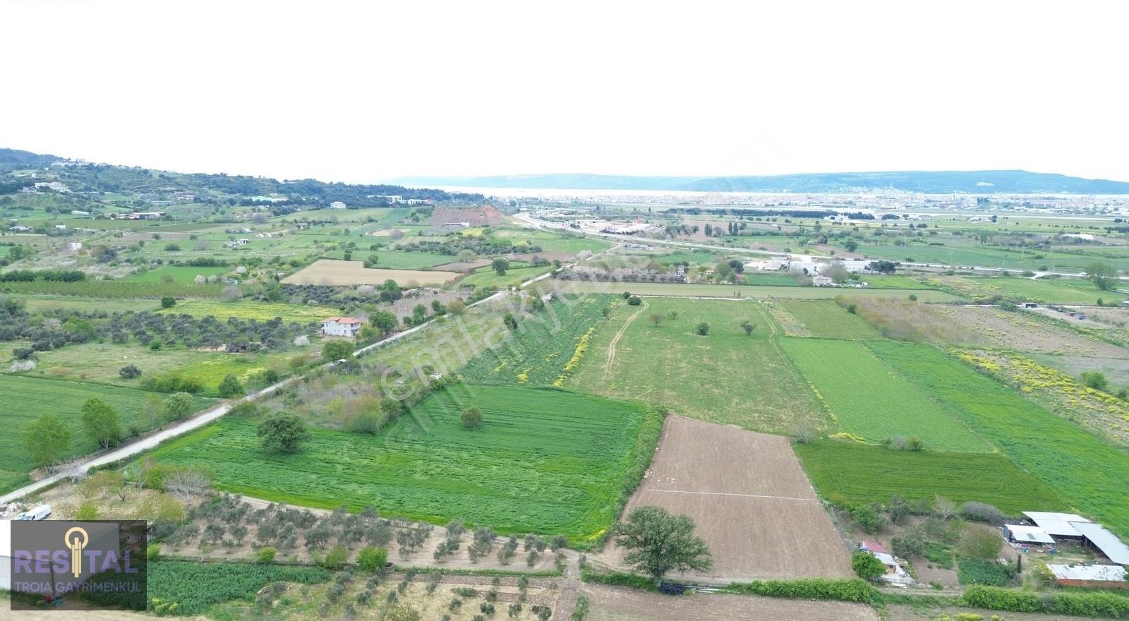 Çanakkale Sarıceli Köyünde Kadastral Yola Cepheli Satılık Tarla - Görsel 19