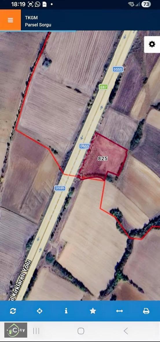Kırklareli Babaeski Yeniköy 6.650 M2 Kelepir Tarla - Görsel 2