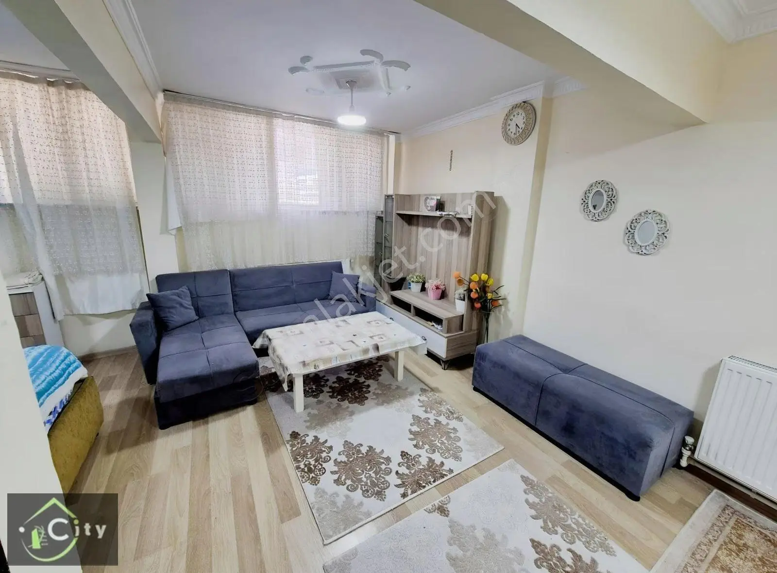 Çukürboustan Park Arkasi Kiralık Eşyalı Daire 1+1 Bahşeli - Görsel 3