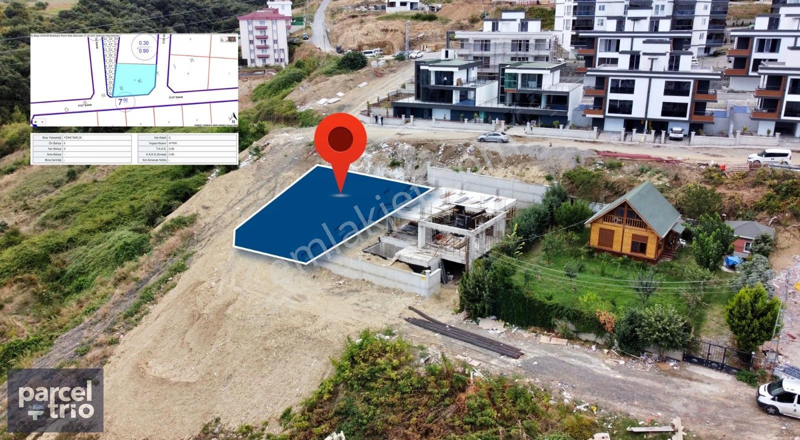 Körfez Mh'sinde 3 Tarafı Yol, Deniz Manzaralı 497m2 Satılık Arsa - Görsel 8