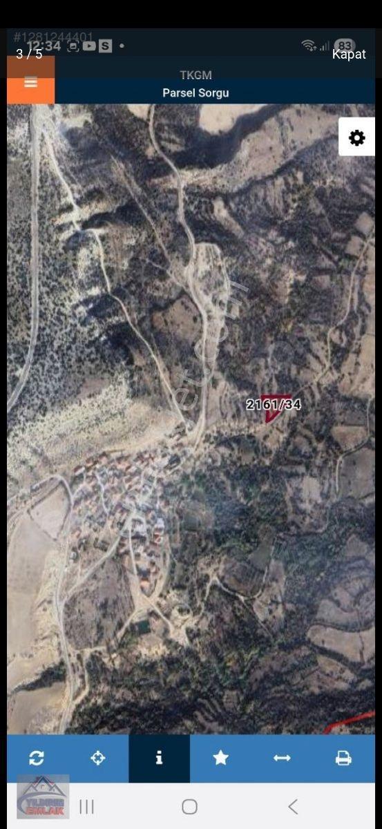 Uygun Fiyatlı Eskişehir 1323 M2 Köy Dibi Resmi Yollu Tarla - Görsel 4